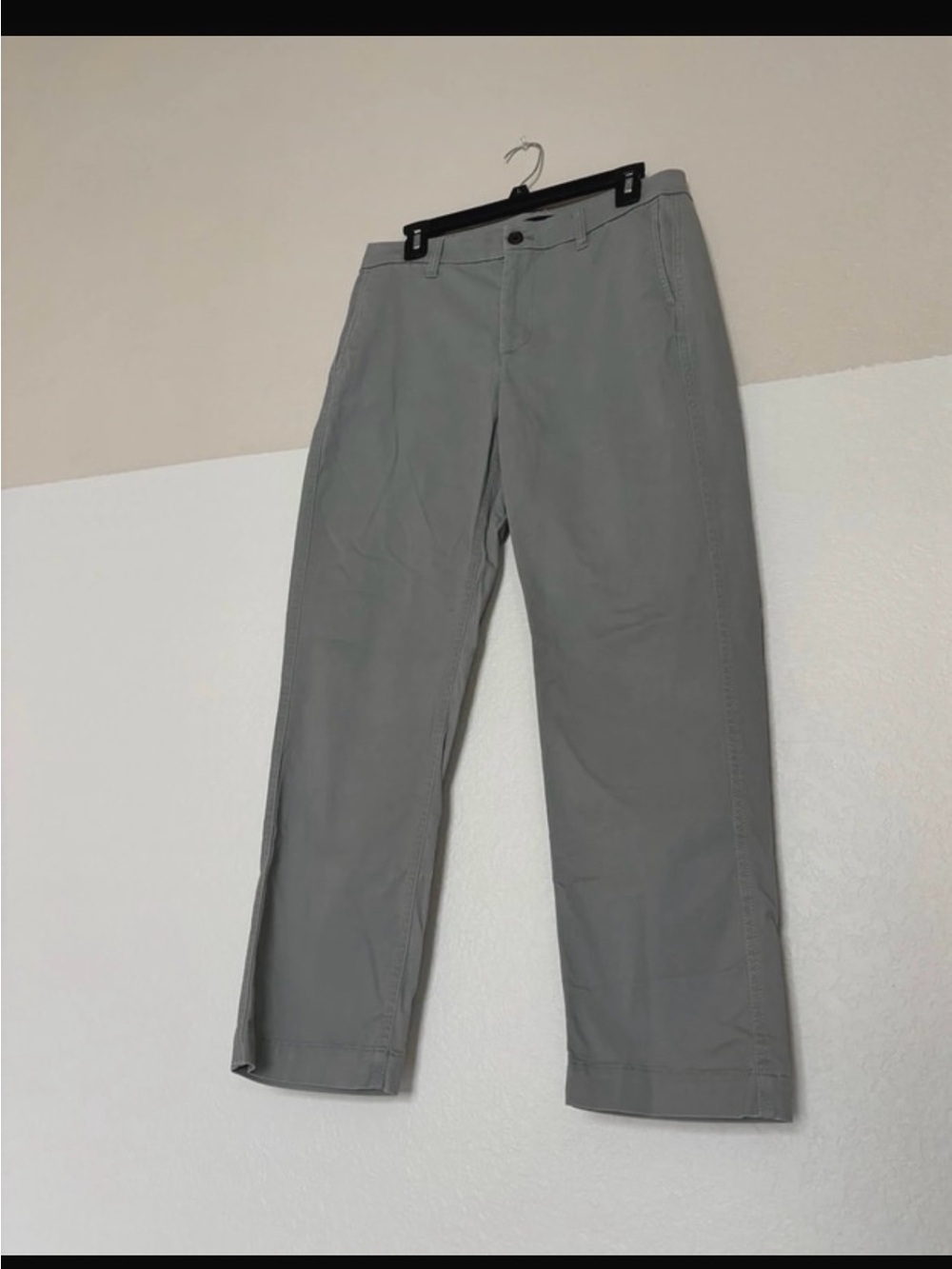 J.Crew Gray Cotton Ankle Pants Women’s 8